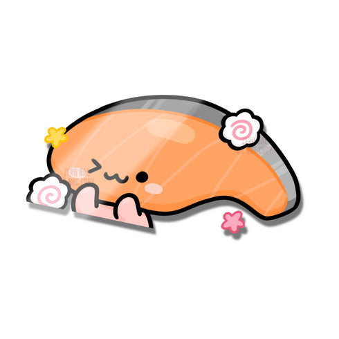 Salmon Fillet Kiri Vinyl Peeker